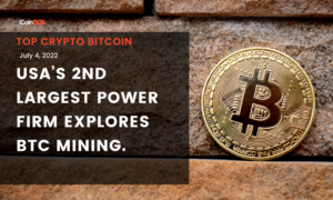 Top Bitcoin News: USA’s 2nd Largest Power Firm Explores BTC Mining