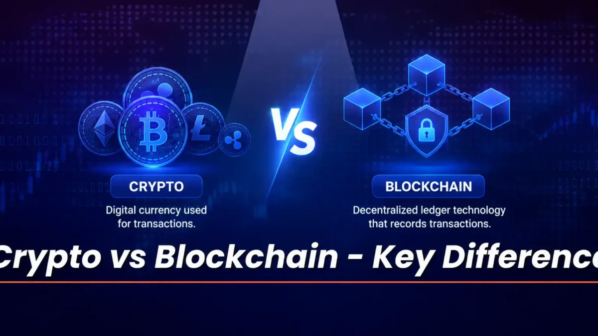 Crypto vs Blockchain: What’s the Real Difference?