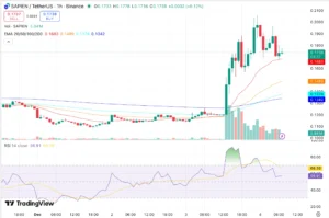 Sapien Price - Source: Trading View