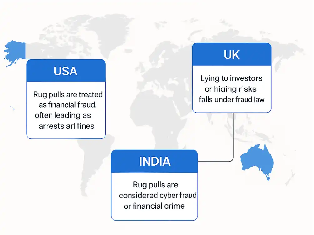 Global Regulatory Stance on Crypto Rug Pulling 