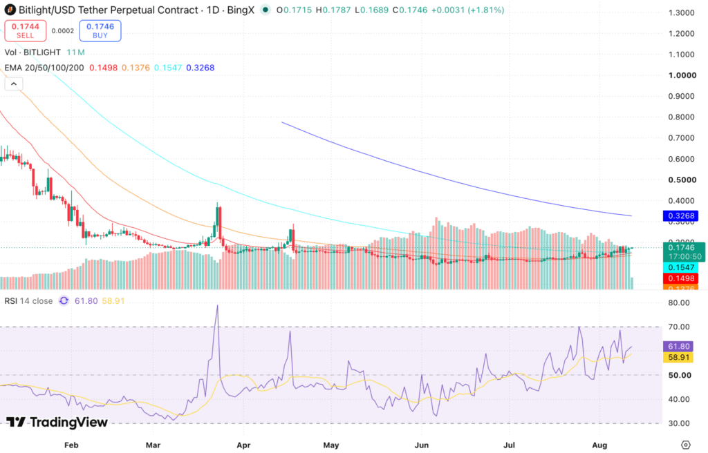 Bitlight Price Prediction