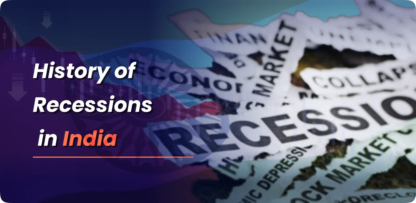 History of Recessions in India