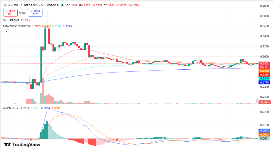 Succinct (PROVE) Price Prediction