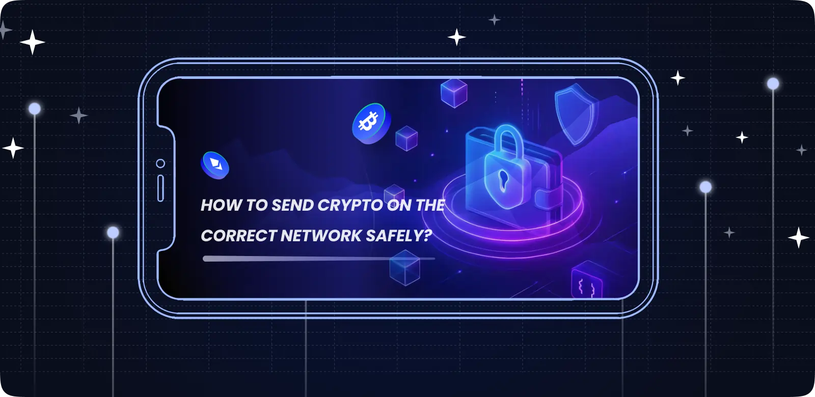 How to send crypto on the correct network
