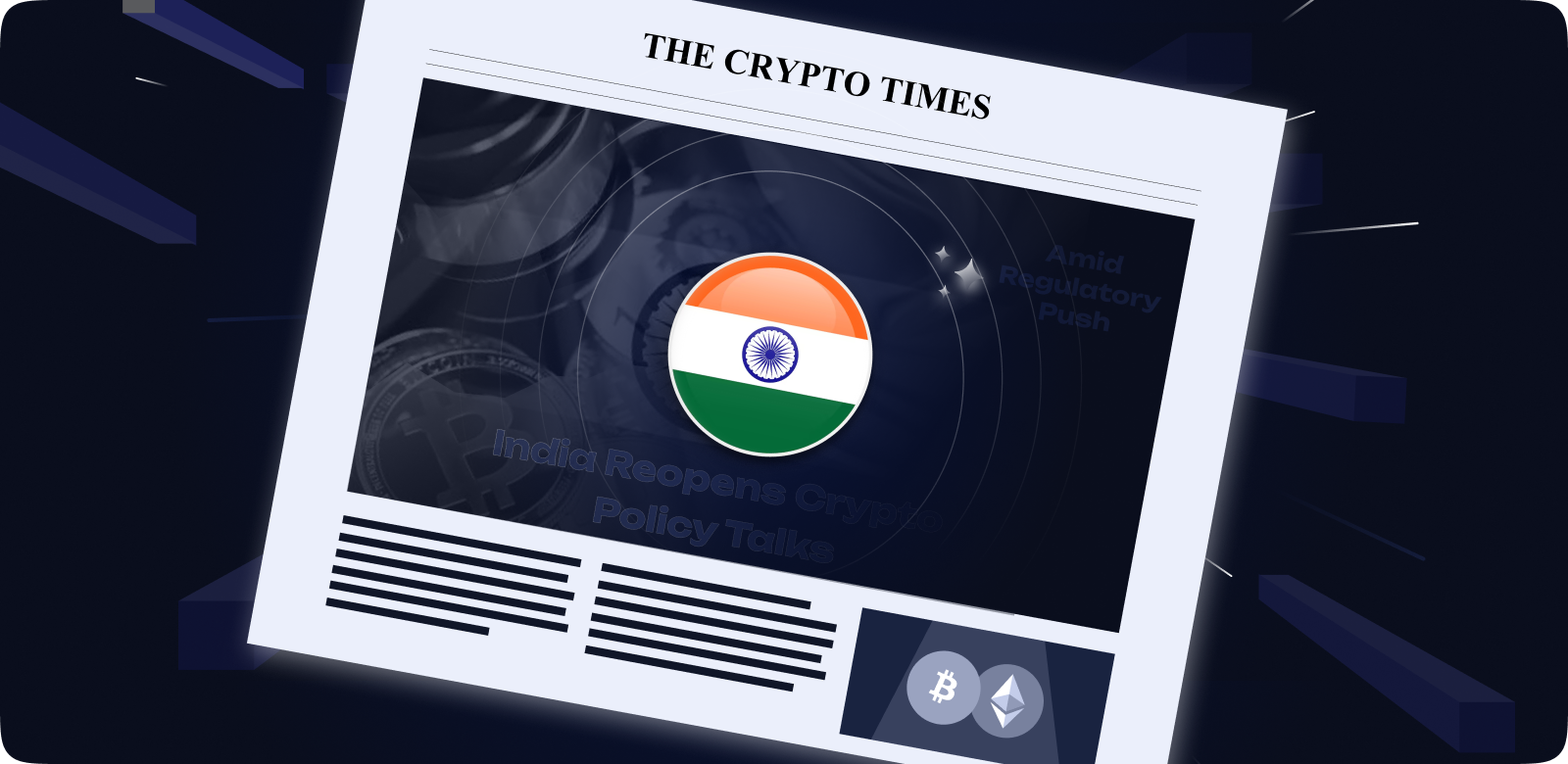 India Reopens Crypto Policy Talks Amid Regulatory Push
