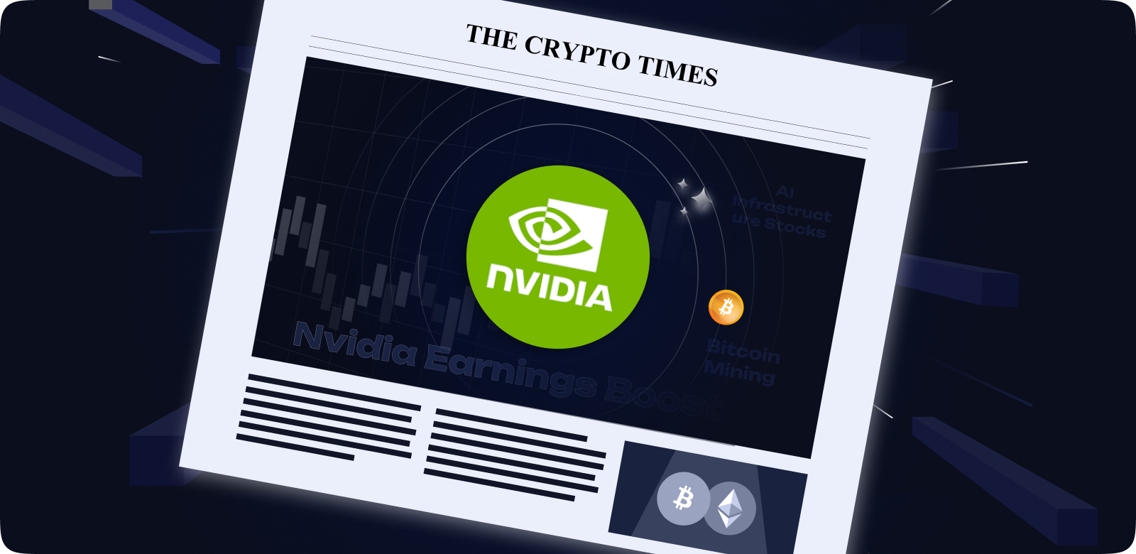 Nvidia Earnings Boost Bitcoin Mining