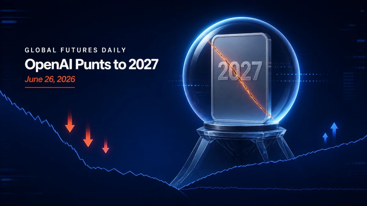 OpenAI Punts IPO to 2027 and Asian Tech Cracks Before Russell Day