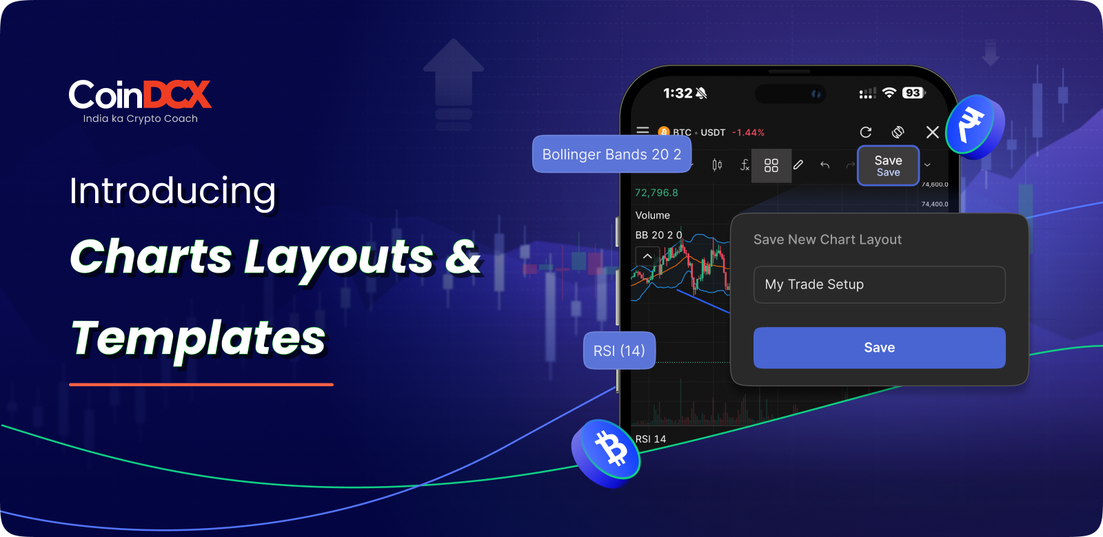 How to Save Chart Layouts and Templates on CoinDCX