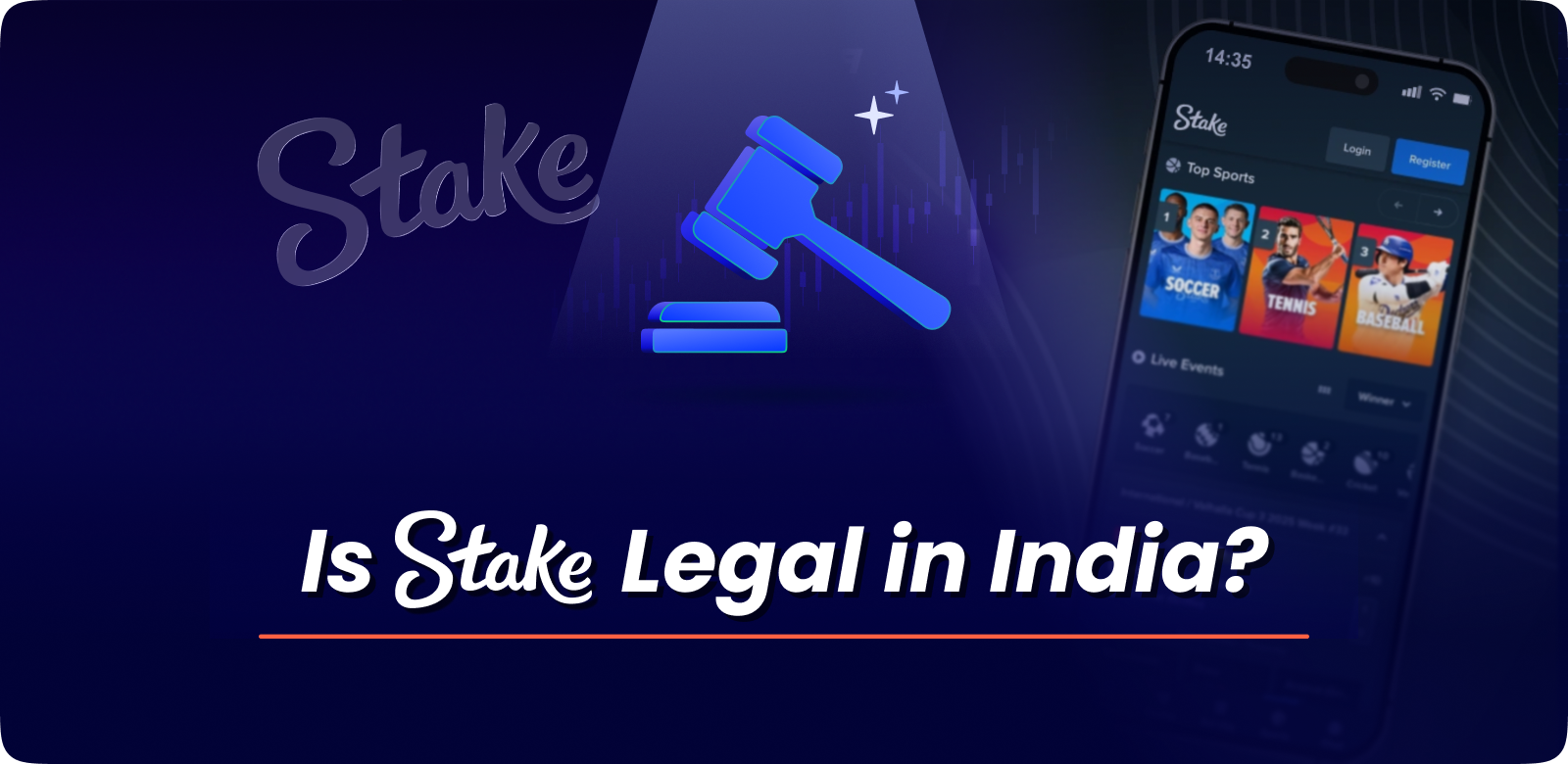 Is Stake Legal in India
