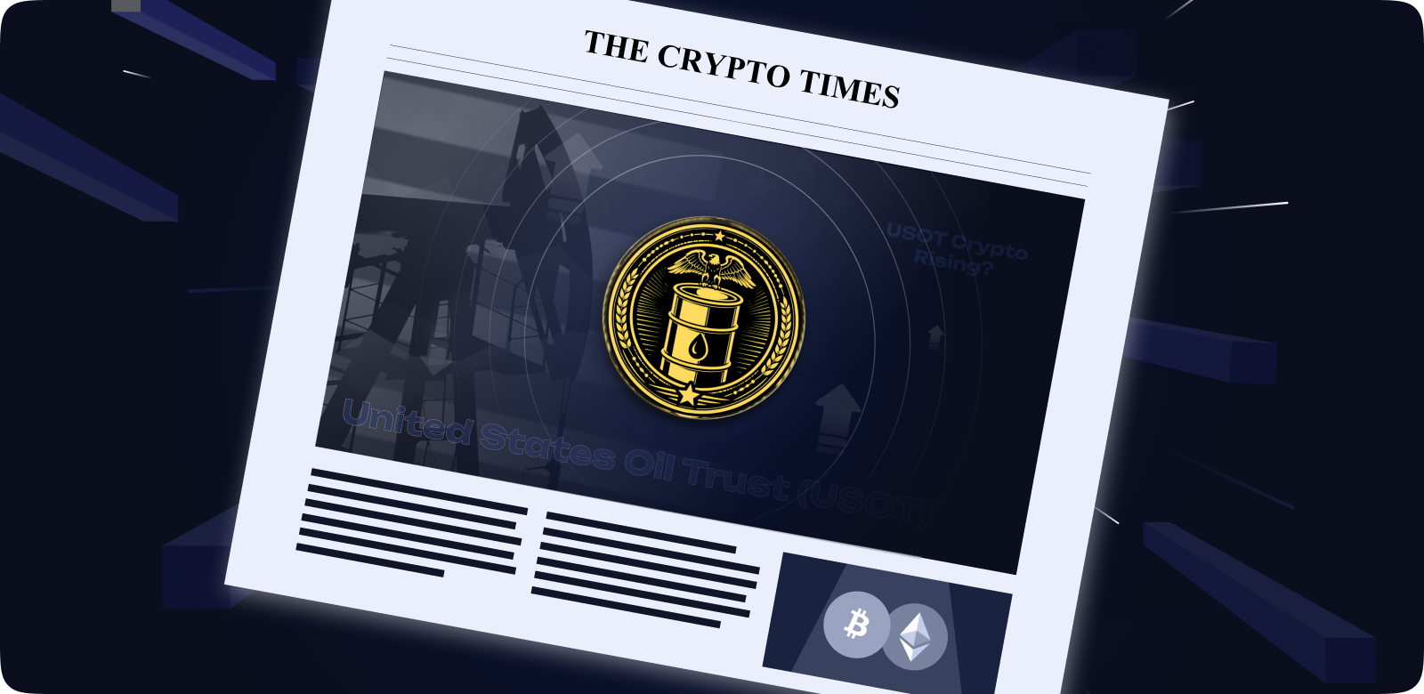 Why Is United States Oil Trust (USOT) Crypto Rising Today?