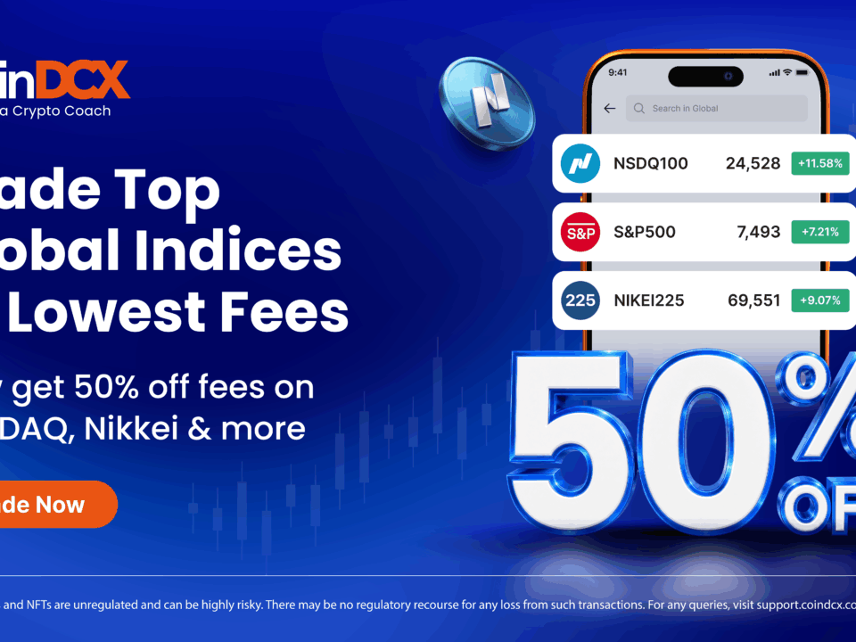 Trade Top Global Indices at Lowest Fees on CoinDCX Global Markets