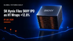 SK Hynix Files SKHY Nasdaq IPO as H1 Closes With Nasdaq Up 12.8%