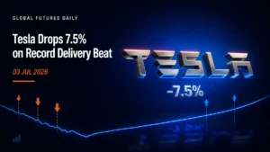 Tesla Drops 7.5% Despite a Record 480K Delivery Beat