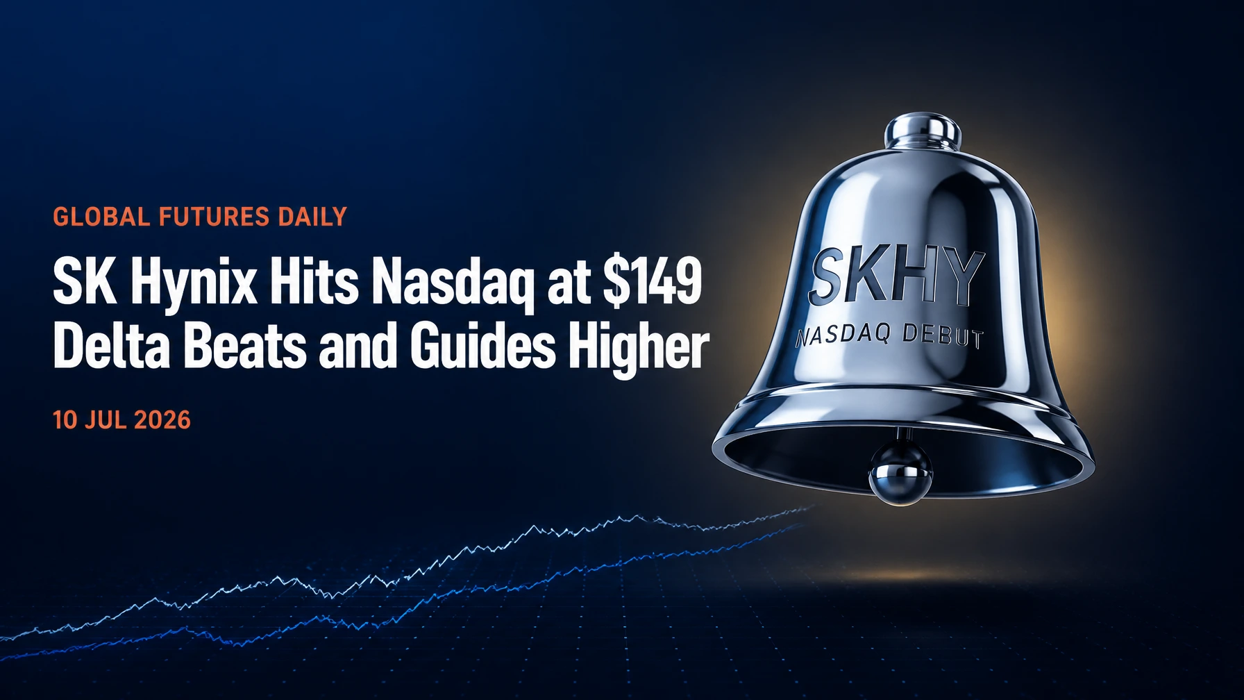 SK Hynix Hits Nasdaq at $149, Delta Beats and Guides Higher