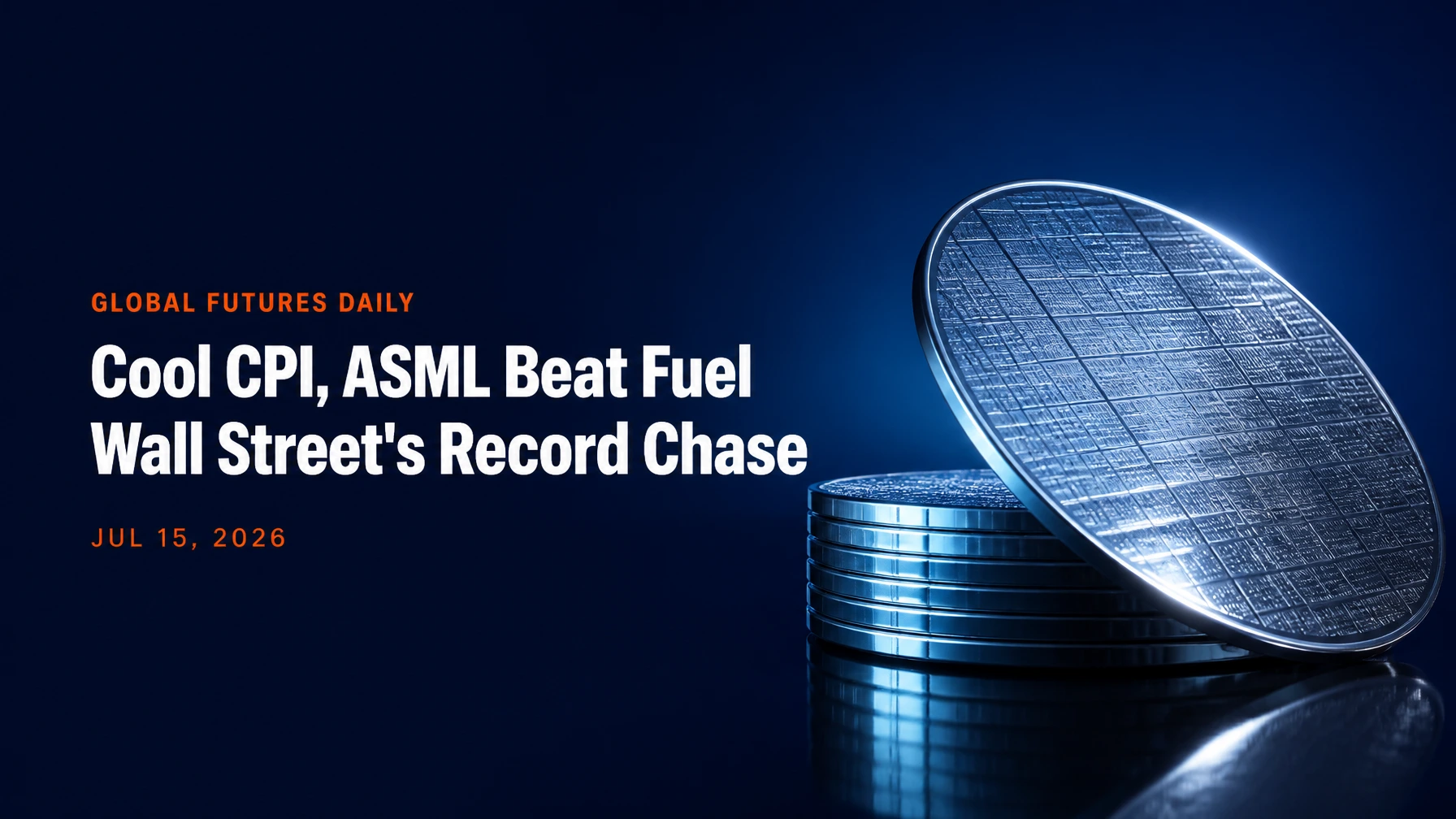 Cool CPI, ASML Beat Fuel Wall Street's Record Chase
