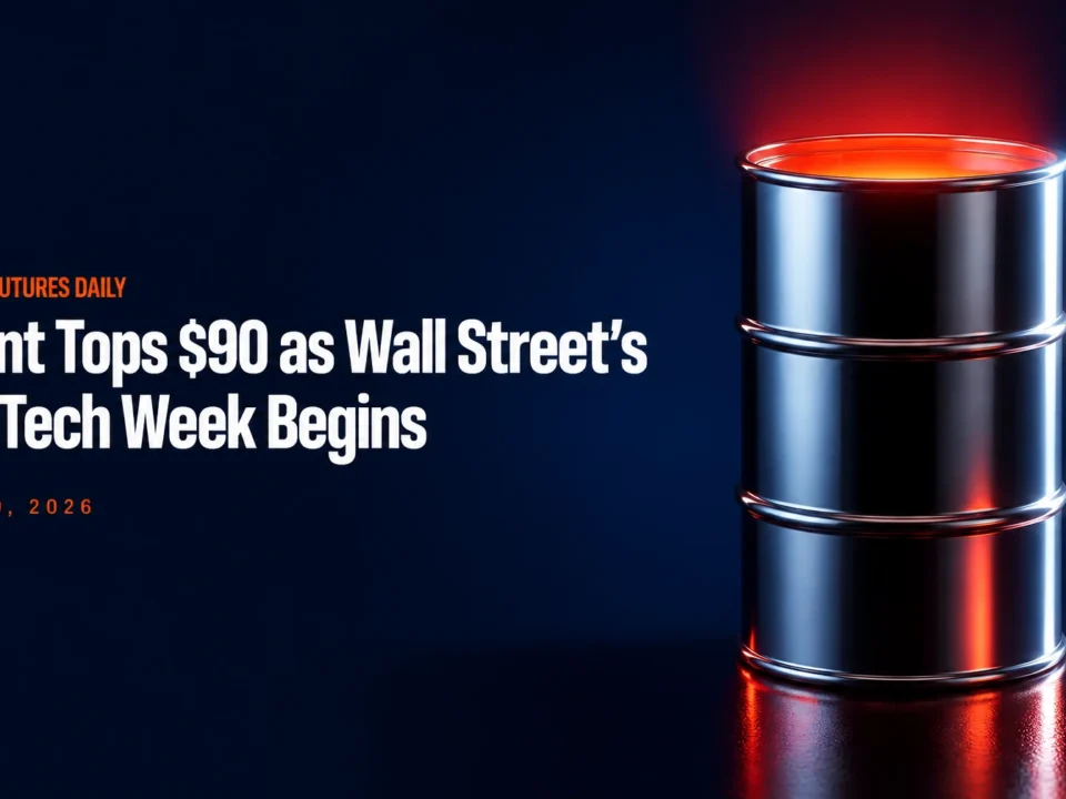 Brent Tops $90 as Wall Street's Big Tech Week Begins