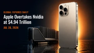Apple Overtakes Nvidia at $4.94T as AI Rotation Hits Chip Stocks