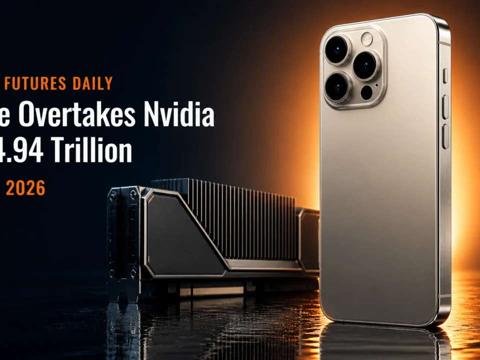 Apple Overtakes Nvidia at $4.94T as AI Rotation Hits Chip Stocks