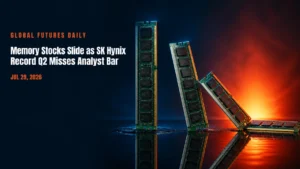 Memory Stocks Slide as SK Hynix Record Q2 Misses Analyst Bar