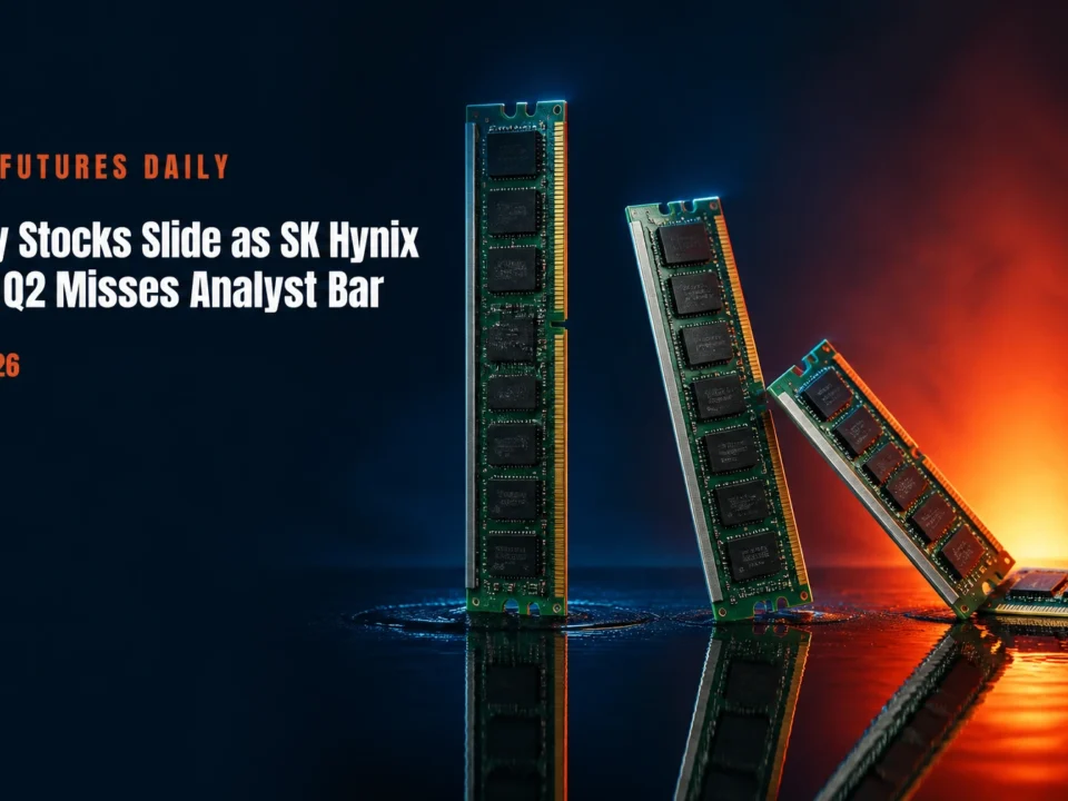 Memory Stocks Slide as SK Hynix Record Q2 Misses Analyst Bar