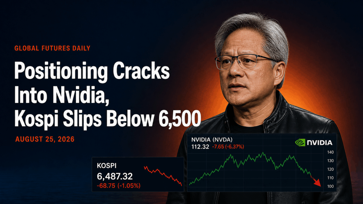 Positioning Cracks Into Nvidia, Kospi Slips Below 6,500