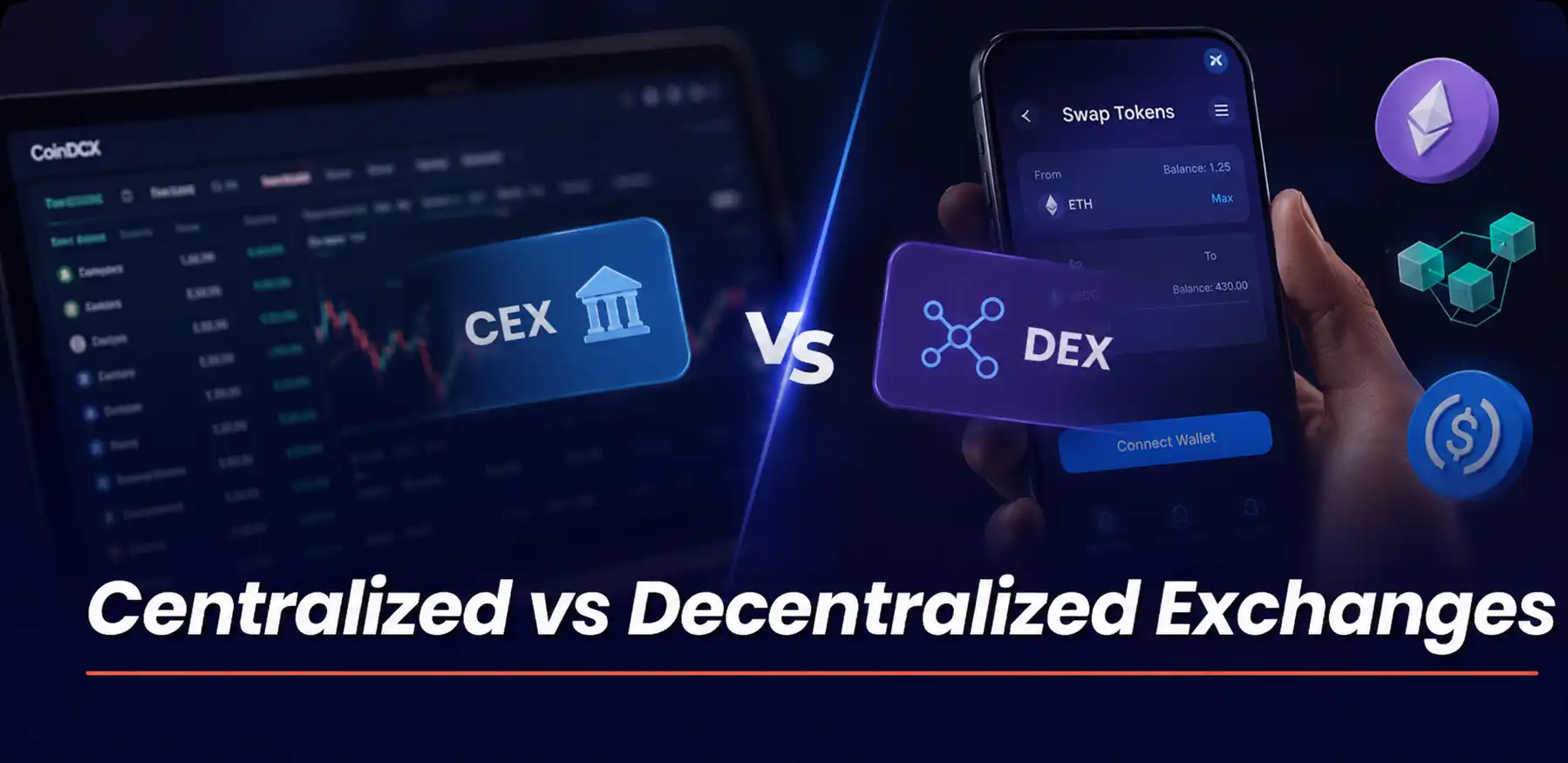 Centralized vs Decentralized Exchanges