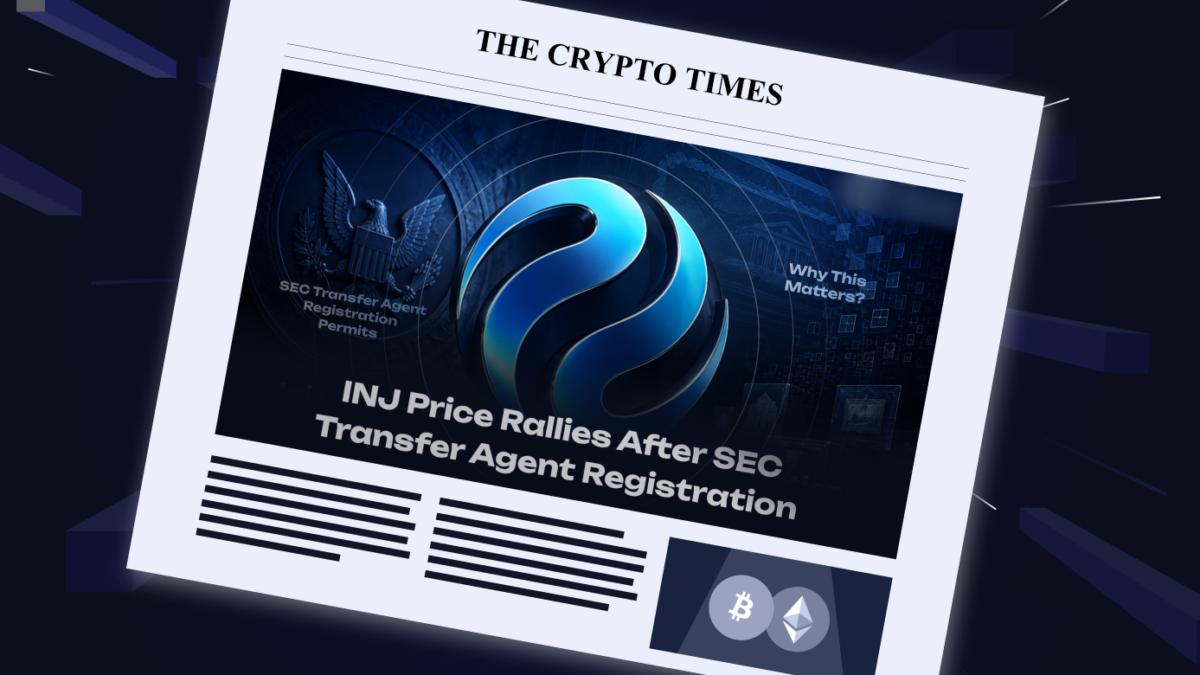 Injective (INJ) Price Rallies After SEC Transfer Agent Registration