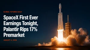 SpaceX First Ever Earnings Tonight, Palantir Rips 17% Premarket
