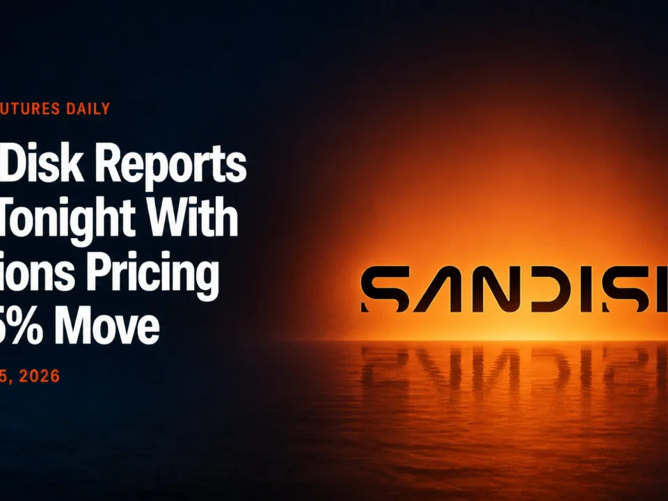 SanDisk Reports Q4 Tonight With Options Pricing a 25% Move