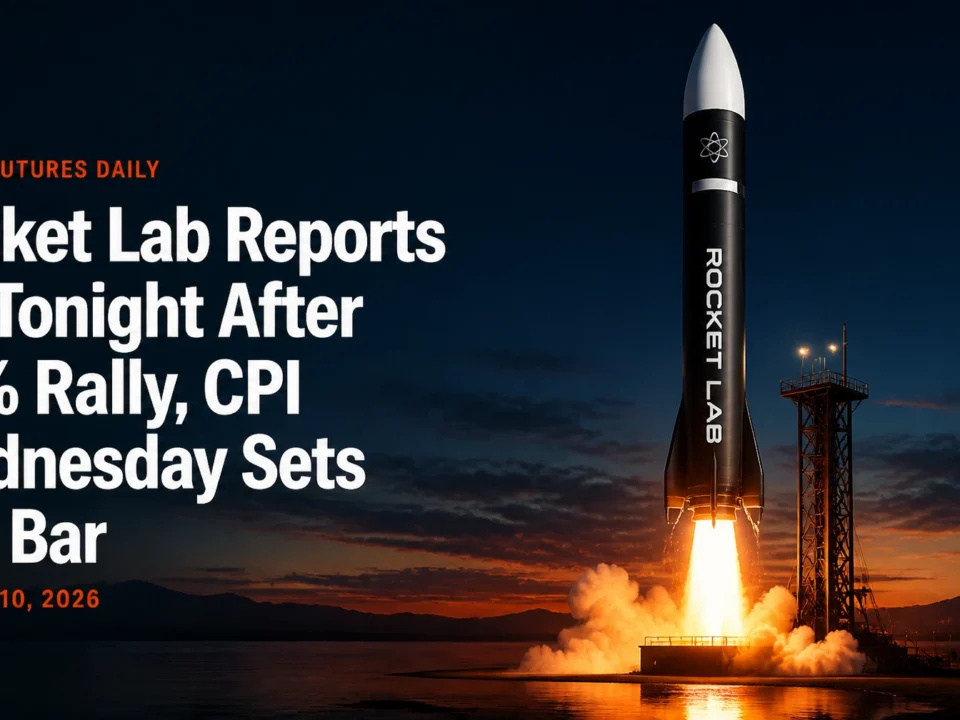 Rocket Lab Reports Q2 Tonight After 41% Rally, CPI Wednesday Sets Fed Bar