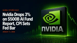 Nvidia Drops 3% on $500B AI Fund Report, CPI Sets Fed Bar