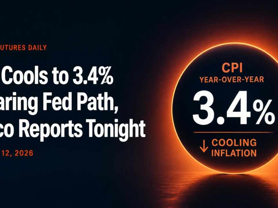 CPI Cools to 3.4% Clearing Fed Path, Cisco Reports Tonight