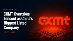 CXMT Overtakes Tencent as China's Biggest Listed Company