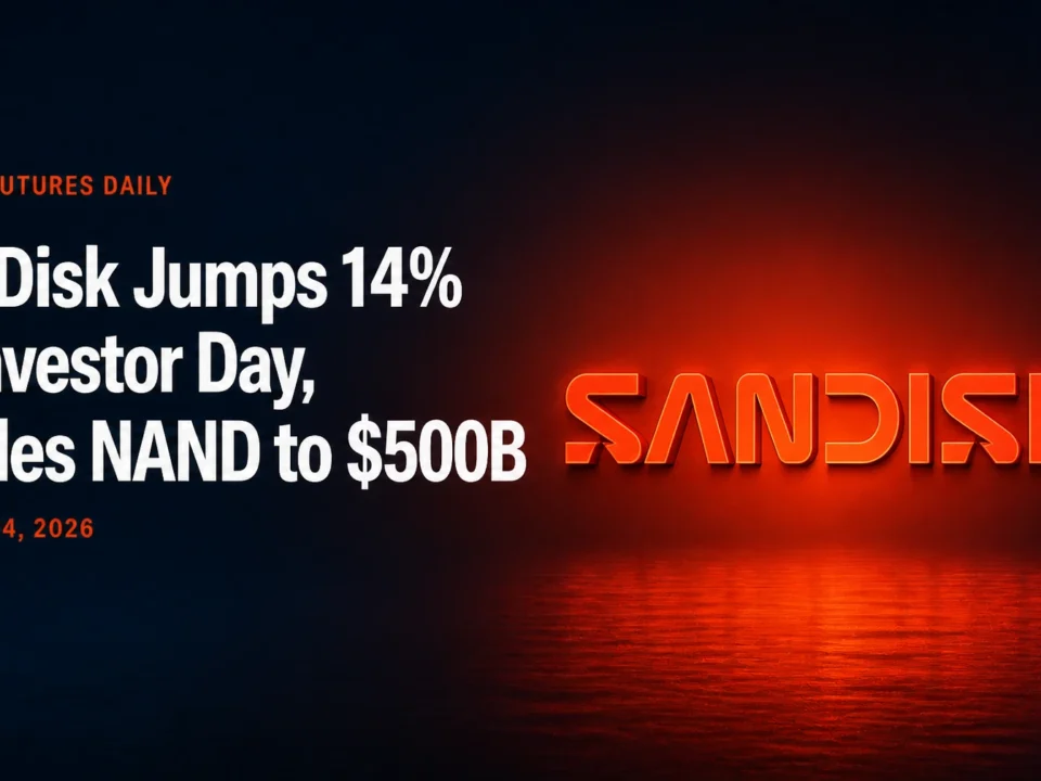 SanDisk Jumps 14% at Investor Day, Guides NAND to $500B