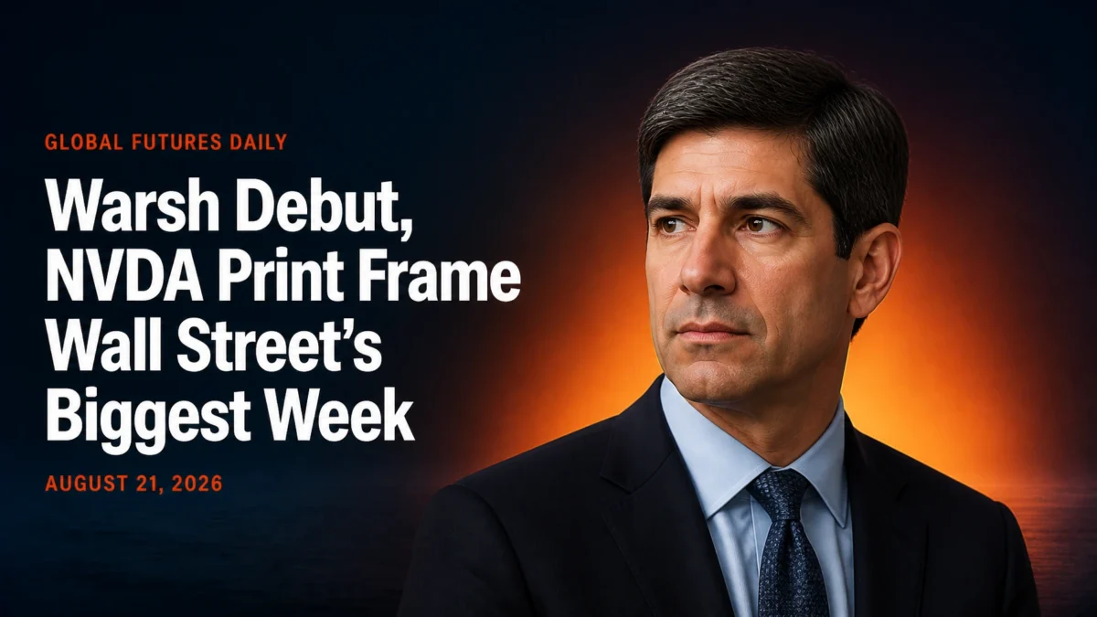 Warsh Debut, NVDA Print Frame Wall Street's Biggest Week