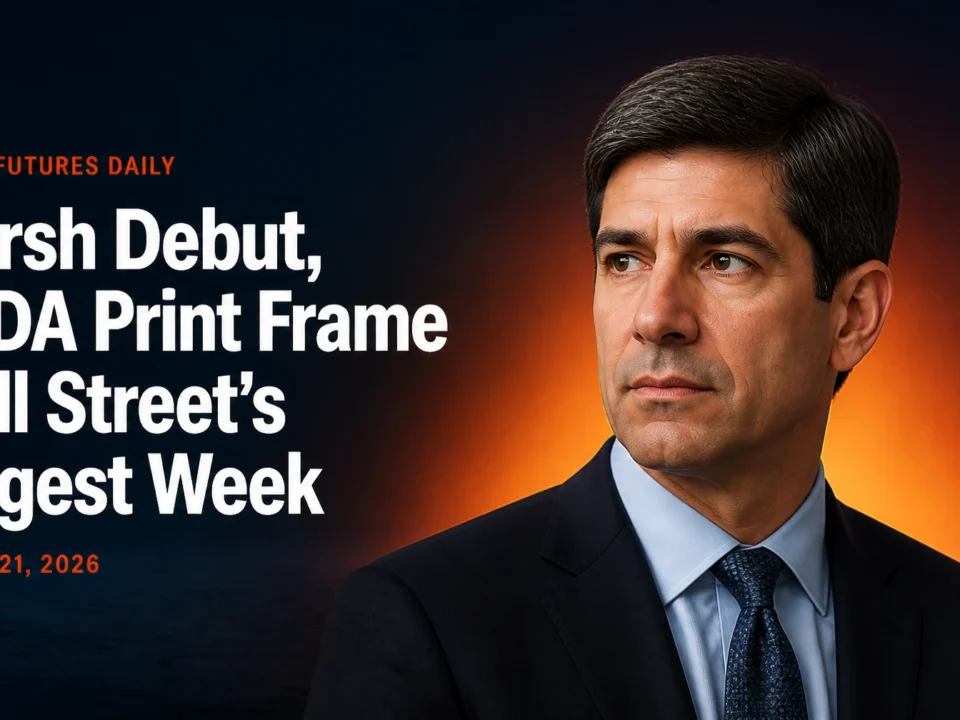 Warsh Debut, NVDA Print Frame Wall Street's Biggest Week