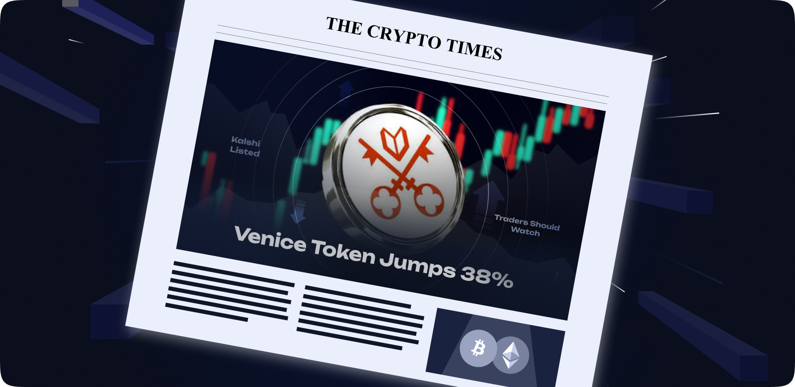 Venice Token Jumps 38% as Kalshi Lists VVV Perpetuals