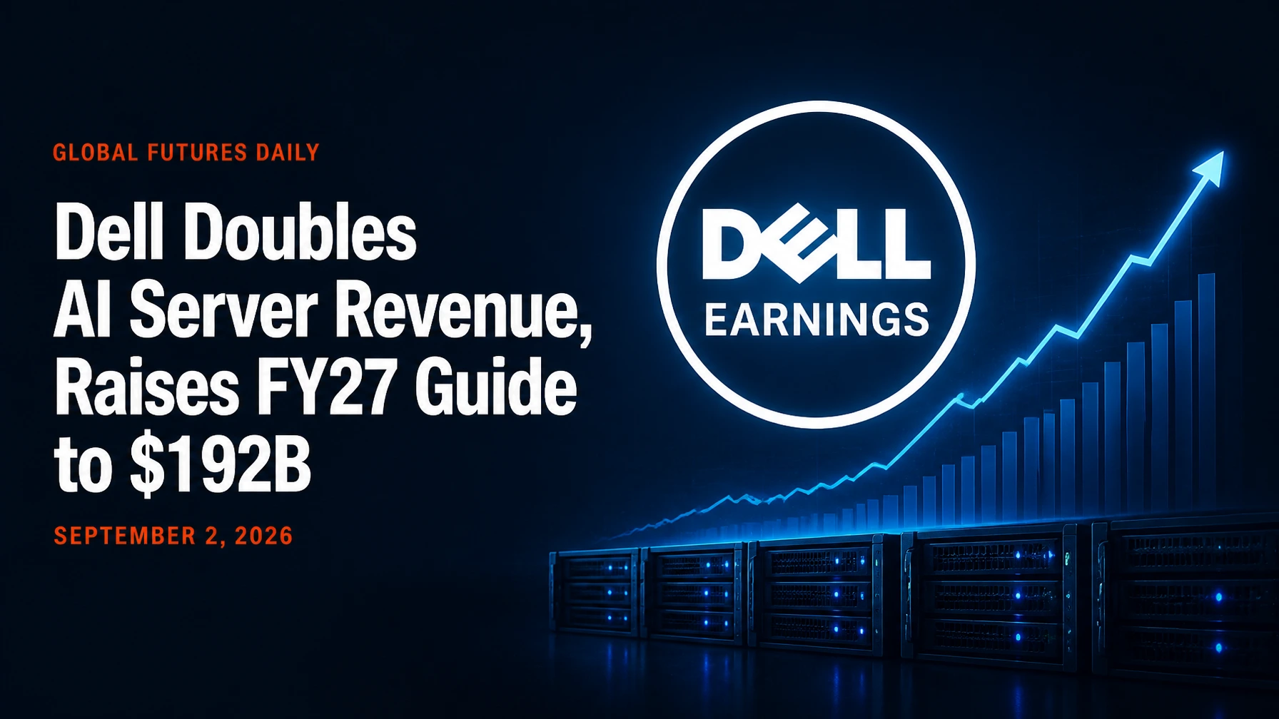 Dell Doubles AI Server Revenue, Raises FY27 Guide to $192B