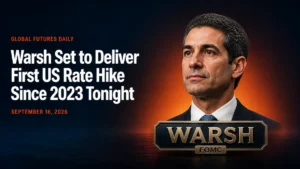 Warsh Set to Deliver First US Rate Hike Since 2023 Tonight