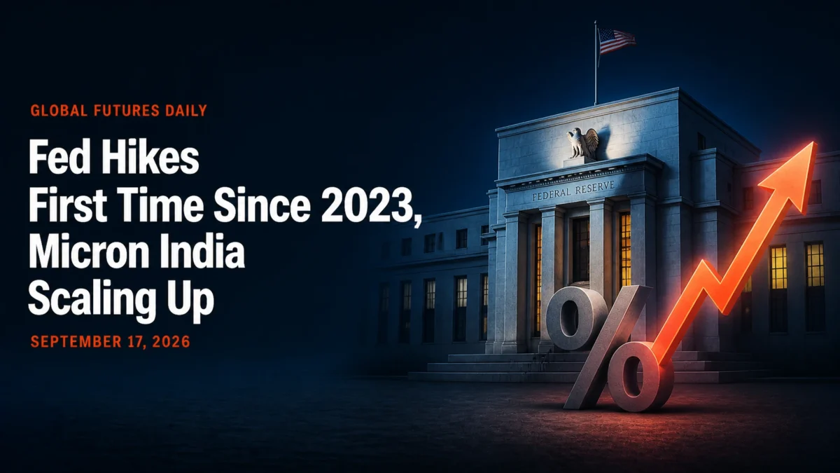 Fed Hikes First Time Since 2023, Micron India Scaling Up