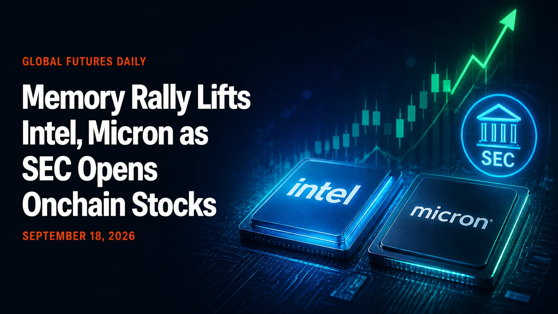 Memory Rally Lifts Intel, Micron as SEC Opens Onchain Stocks