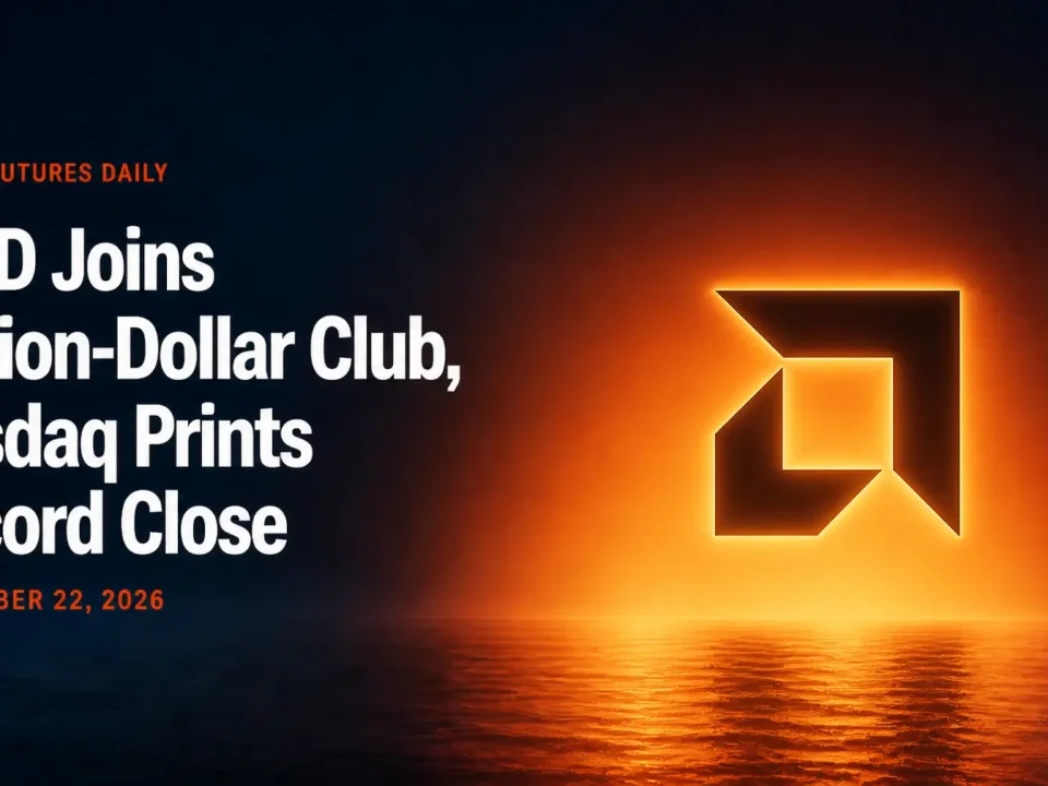 AMD Joins Trillion-Dollar Club, Nasdaq Prints Record Close