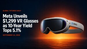Meta Unveils $1,299 VR Glasses as 10-Year Yield Tops 5.1%
