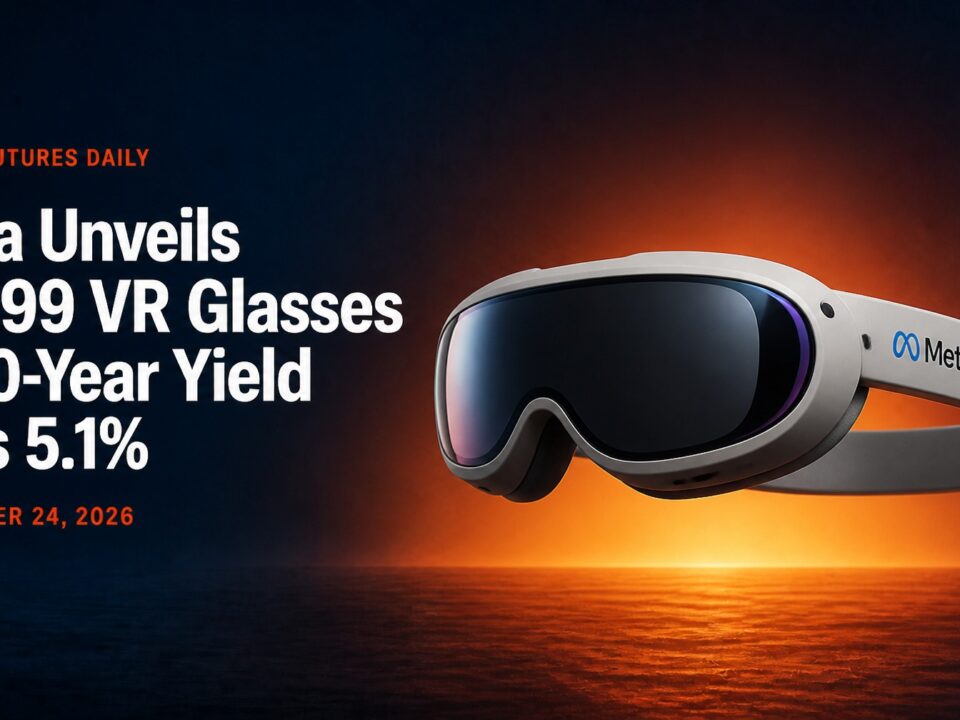 Meta Unveils $1,299 VR Glasses as 10-Year Yield Tops 5.1%