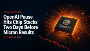 OpenAI Pause Hits Chip Stocks Two Days Before Micron Results