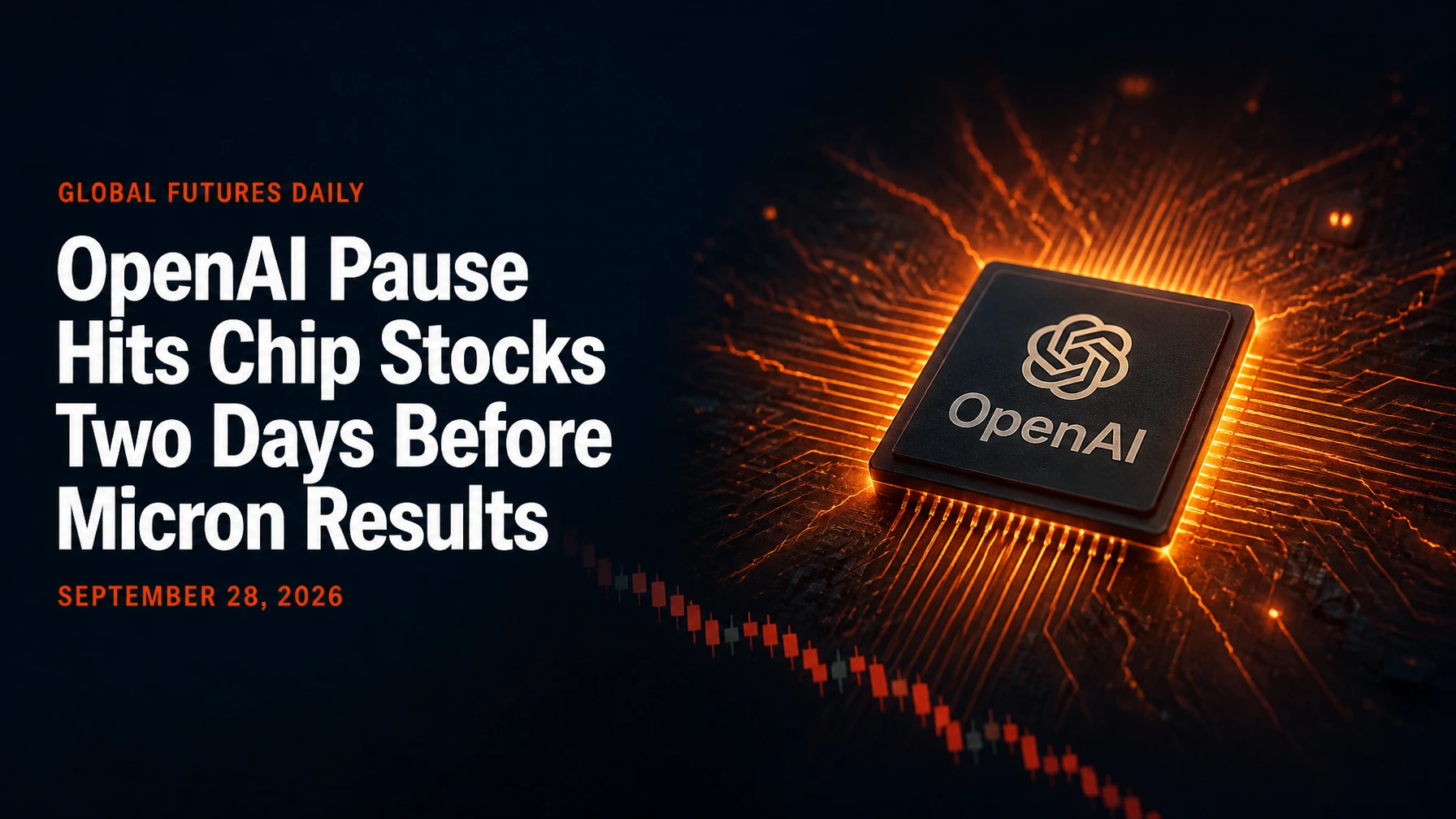 OpenAI Pause Hits Chip Stocks Two Days Before Micron Results