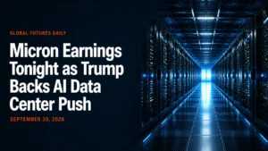 Micron Earnings Tonight as Trump Backs AI Data Center Push