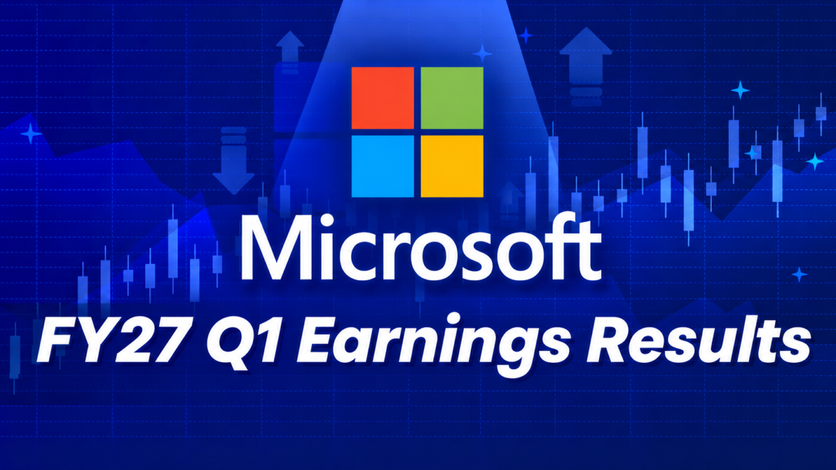 Microsoft FY27 Q1 Earnings Results