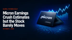 Micron Earnings Crush Estimates but the Stock Barely Moves