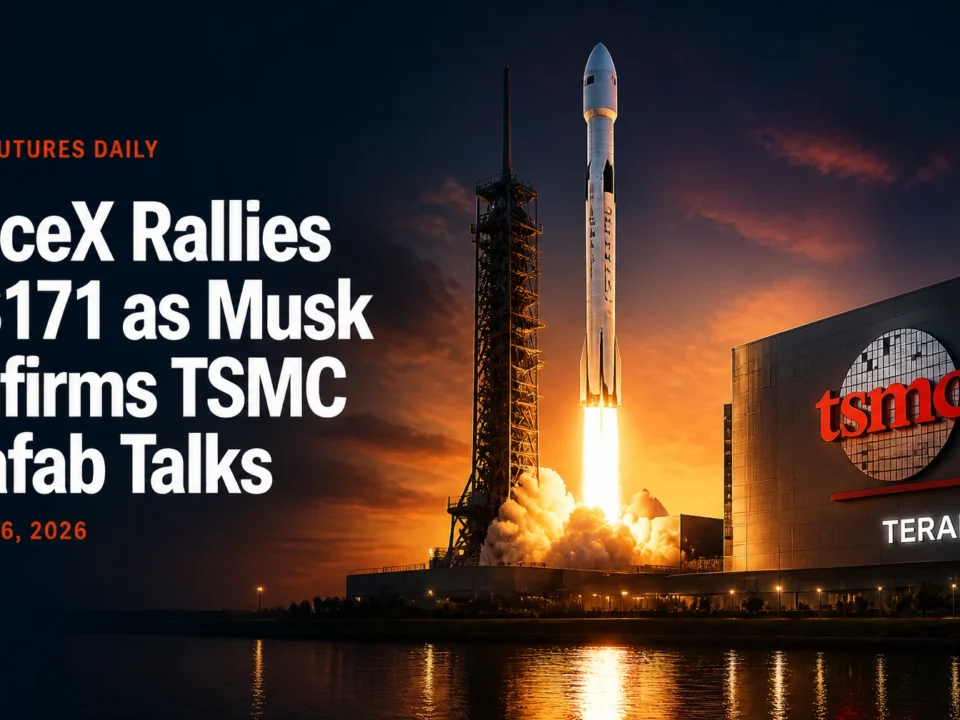 SpaceX Rallies to $171 as Musk Confirms TSMC Terafab Talks